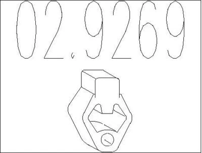 BUTéE éLASTIQUE (SILENCIEUX) RENAULT SCÉNIC I MONOSPACE 1.9 DCI,1.9 DTI - Photo 1/2