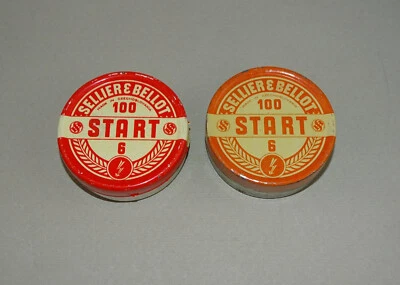 2 Vintage Sellier & Bellot  Empty Tin Box - Image 1 of 4