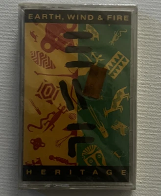 Earth, Wind & Fire: Heritage - Rare Music Cassette Tape 1990 Columbia Records - Image 1 of 2