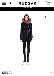 Rudsak Silvia Jacket Parka Size Mediu - Picture 1 of 6