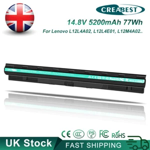 14.8V L12S4A02,L12S4E01 Battery For LENOVO G505s G410s G405s S510p L12L4E01 - Afbeelding 1 van 12
