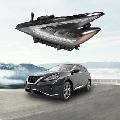 For 2019-2021 Nissan Murano Headlamp LED Headlight Assembly 8-Pin Driver Side LH Foto 1 de 4