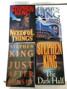 Stephen King 4 HC First Ed.~Dark Half, Needful Things, Buick, Sunset Free Ship - Bild 1 von 11
