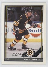 1991-92 O-Pee-Chee Bob Carpenter #404