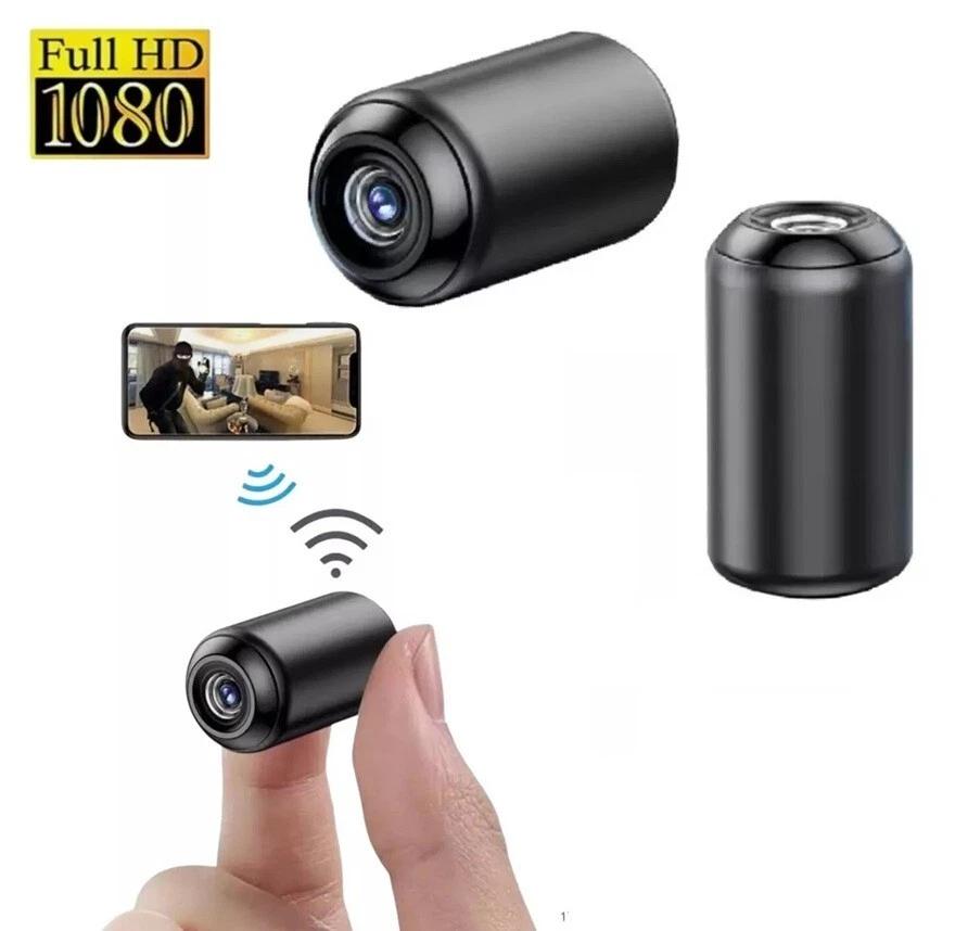 Telecamera spia WiFi microcamera infrarossi wifi mini spycam micro camera P2P