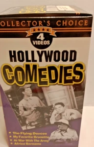 PREOWNED HOLLYWOOD COMEDIES COLLECTION COLLECTORS CHOICE 4 TAPE - Picture 1 of 3