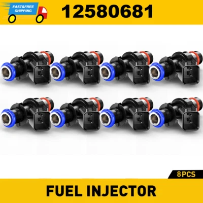 8X Inyectores de combustible para Cadillac Escalade 6,2 L y Escalade ESV 6,2 L V8 2007 2008 Foto 1 de 4