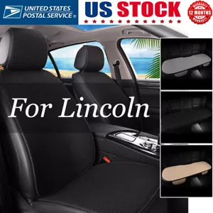 Comfortable Ice Silk Car Seat Covers Cushions For Lincoln Non-Slip Accessories - Picture 1 of 30