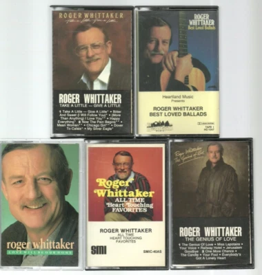 5) Roger Whittaker Cassettes (cassette lot) very good to excellent condition. - Image 1 of 4