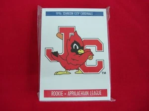 1996 JOHNSON CITY CARDINALS TEAM ISSUED MINOR LEAGUE BASEBALL TEAM SET ST. LOUIS - Picture 1 of 4