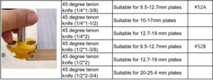 "IMBOT" 45º Degree Tenon Knife - Picture 1 of 9