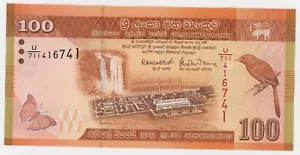 Sri Lanka 100 Rupien 28-1-2019 Pick 125.neu UNC unzirkulierte Banknote - Bild 1 von 2