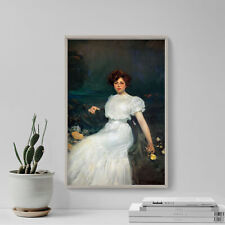Ramon Casas - Lady Baladia Portrait (1908) Poster, Art Print, Painting, Artwork