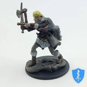Human Female Barbarian - Icons of the Realms Figuras Premium W3 D&D Mini Nuevo en Caja - Imagen 1 de 3