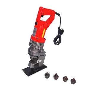 CCTi Elektrischer Hydraulischer Locher, bis 6 mm starker Stahl, mit 5 Sets Locher/Stanze - Bild 1 von 4