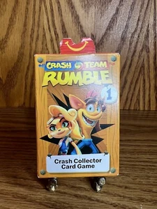 2023 McDonald’s Happy Meal Crash Team Rumble Crash Collector Card Game #1 - Picture 1 of 3