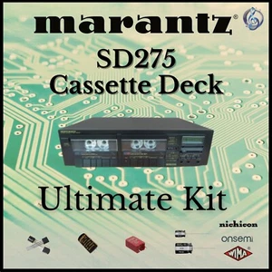 Marantz SD275 Cassette Deck Ultimate Upgrade Kit Genuine Parts Restoration - Picture 1 of 3