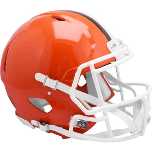 Cleveland Browns 1975-05 Throwback Speed Full Size Authentic Football Helmet - Picture 1 of 4