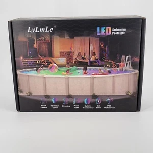 LED Swimming Pool Light Smart Control 16M Colors Dimming Music Sync Built-In - Picture 1 of 10