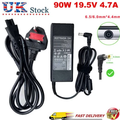 90W LAPTOP AC ADAPTER CHARGER For SONY VAIO PCG-71311M 6.5mm * 4.4mm - Image 1 of 4