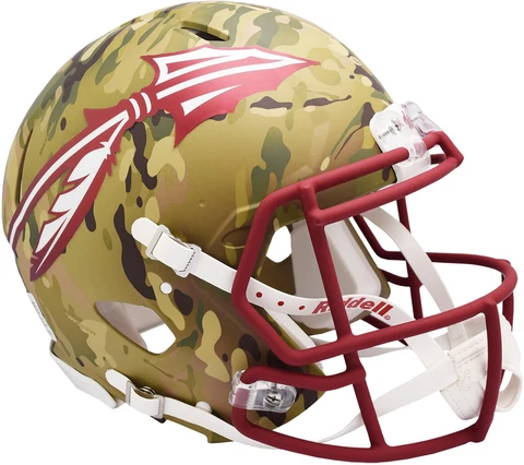 Florida State Seminoles Riddell Camo Alternate Speed Authentic Helmet Cover