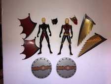 DC DIrect Armory Power Girl and Supergirl (Nightwing and Flamebird)