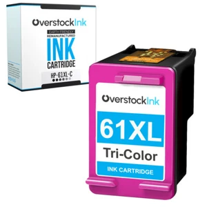 Cartucho de tinta color 61 XL 61XL para HP DeskJet 2512, HP ENVY 4502, OfficeJet 4630 - Imagen 1 de 1