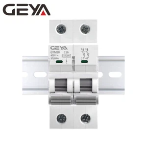 GEYA AC Mini Circuit Breaker 2P 10kA 6/10/16/25/32/40/50/63/80/100/125A Switch - Picture 1 of 11