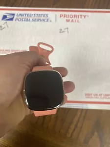 Fitbit Sense FB512 Advanced Health Fitness Tracker Smartwatch !!️Lesen- Pink Clay - Bild 1 von 12