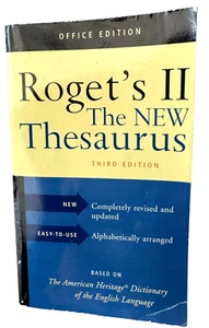 Roget's II: The New Thesaurus Third Edition - Houghton Mifflin - Office Edition - Bild 1 von 4