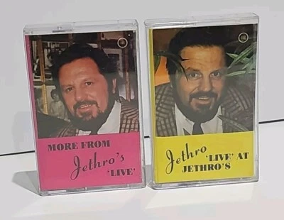 JETHRO - LIVE AT JETHRO'S  2 x Rare Comedy Audio Cassette Tapes.  - Image 1 of 4