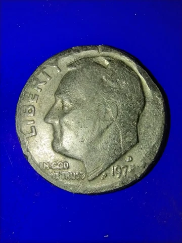 1974 D Dime Error Cover