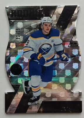 2023-23 Upper Deck SPx NHL Shield Rookie Zach Benson /25 Buffalo Sabres RC - Image 1 of 2