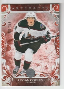 2024-25 Artifacts #121 Logan Cooley Ruby 026/399 - Picture 1 of 2