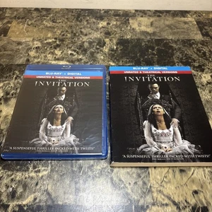 The Invitation (Blu-ray + Digital) Unrated & Theatrical Versions - NEW Sealed - Picture 1 of 5