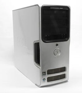 VINTAGE GAMING DELL DIMENSION DESKTOP 200GB HARD DRIVE + 4GB +DVD-CDRW WINDOWS 7 - Picture 1 of 12