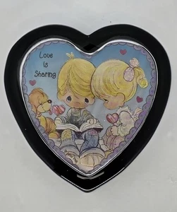 Fermacarte in vetro a forma di cuore Momenti preziosi 1996 vintage l'amore condivide  - Foto 1 di 14