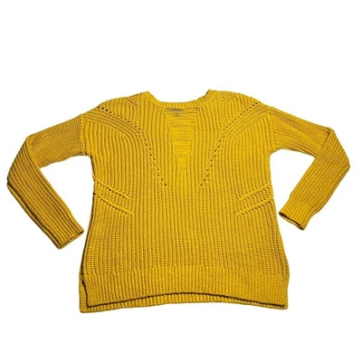 Rachel Rachel Roy Crewneck Chunky Knit Tunic Sweater Size Small Casual Colorful - Imagem 1 de 4