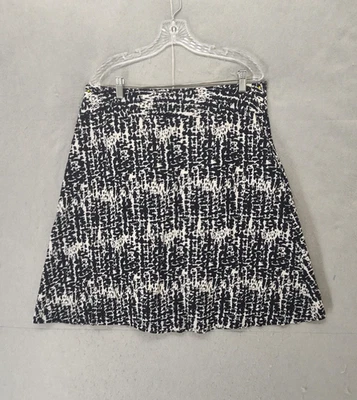 Croft & Barrow Skirt Womens 14 Abstract Print Casual Summer Flare A-Line Mini Foto 1 de 4