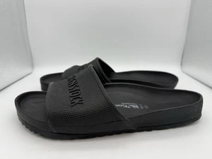 Birkenstock Barbados Slides Mens US 11 EU 44 Black Sandals Lightweight Travel - Picture 1 of 7