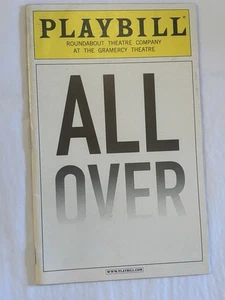 ALL OVER playbill ROSEMARY HARRIS MICHAEL LEARNED MYRA CARTER Edward Albee 2002 - Picture 1 of 10