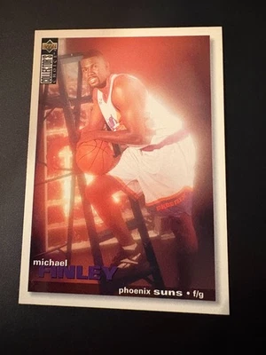 Michael Finley 1995-96 Upper Deck #304 Suns Rookie Card Wisconsin Badgers - Image 1 of 2