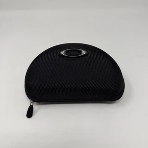 Gafas de sol Oakley solo estuche negro rígido cremallera alrededor con inserto de espuma - Imagen 1 de 4