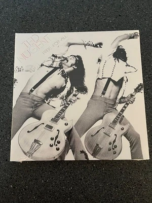 TED NUGENT "FREE-FOR-ALL" (GATEFOLD BLACK VINYL LP) NEW/SEALED Italian imp 2015 - Image 1 of 2