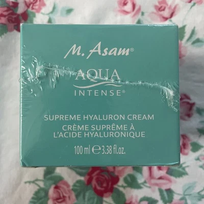 M. Asam Aqua Intense Supreme Hyaluron Cream 3.3 fl oz Moisturizer HTF SEALED - Image 1 of 4