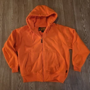 Trail Crest Blaze Orange Hoodie -  Men's L - Hooded Sweatshirt - Hunting - Picture 1 of 8