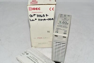 NUEVA FUENTE DE ALIMENTACIÓN IDEC PS5R-VD24 60W 24VDC DIN Foto 1 de 4