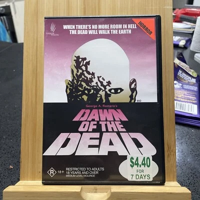 Dawn of the Dead Dvd 1978 George A Romero Zombie - RARE Region All Ex-rental - Image 1 of 4