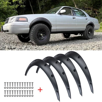 For Ford Crown Victoria 4X 35" Car Fender Flares Flexible Wheel Arches Body Kit — 第 1/4 张图片