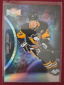 2021-22 Sidney Crosby SPECTRUM Skybox Metal Universe #100 Pittsburgh Penguins